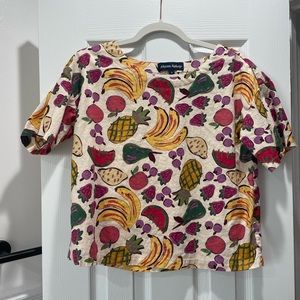 Two Funky & Unique Linen-Cotton blend tops!